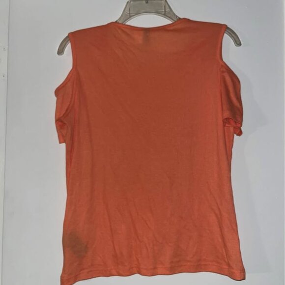 Ladies Peach Drop-Shoulder Top, DIVIDED by H&M, Large, NWOT - Picture 2 of 6